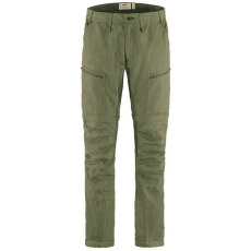 Kalhoty Fjällräven Abisko Lite Trekking Zip-Off Trousers Regular Green-Laurel Green