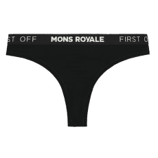 Nohavičky Mons Royale Merino Thong Black