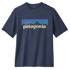 Tričko krátky rukáv Patagonia Cap SW T-Shirt Kids P-6 Logo: Neo Navy