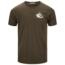 Triko krátký rukáv Aclima LightWool Tee Mountain Men Tarmac