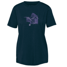 Tričko krátky rukáv Mammut Mountain T-Shirt Women 4208m marine 5118