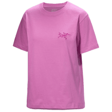 Tričko krátky rukáv Arcteryx Kragg Cotton Little Bird Crew SS Women Alpenglow