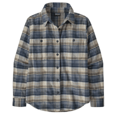 Košile dlouhý rukáv Patagonia Fjord Flannel Shirt Women River Plaid: Barnacle Blue