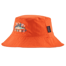 Klobouk Patagonia Baby Sun Bucket Hat Fitz Roy Superbloom: Pollinator Orange