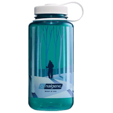 Láhev Nalgene Wide Mouth 1000 ml Trout with Landscape Forest