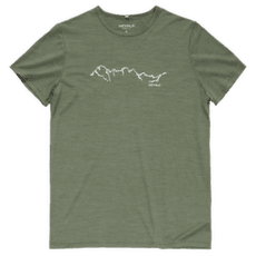 Tričko krátky rukáv Devold Active Skyline Tee Men 421A FOREST