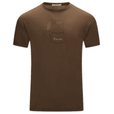 Tričko krátky rukáv Aclima LightWool 140 Classic Tee Kettle Men Dark Earth