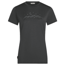 Triko krátký rukáv Icebreaker Merino 150 Tech Lite SS Tee Sparkling Stars Women OBSIDIAN