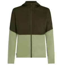 Triko dlouhý rukáv Icebreaker Merino 200 RealFleece™ Descender LS Zip Hoodie Men DK LODEN/LICHEN/CB