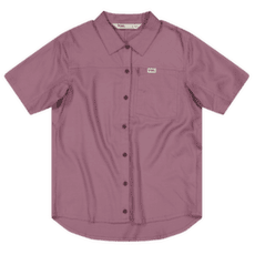 Košeľa krátky rukáv Mons Royale AT Merino Short Sleeve Shirt Women Sierra Pink