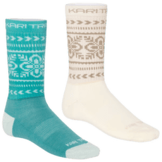 Ponožky Kari Traa  Puffin Sock 2PK LAG/BLUE LAGOON