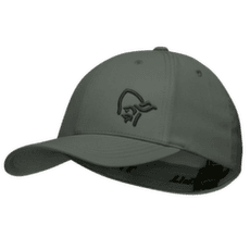 Čiapka Norrona /29 Flexfit Cap Olive Night/Caviar Black