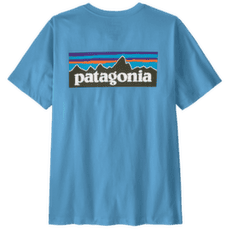 Tričko krátky rukáv Patagonia P-6 Logo T-Shirt Men Shore Blue