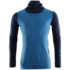 WarmWool Hoodsweater Men Navy Blazer/CoastalFjord/GreenGables