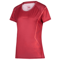 Tričko krátky rukáv La Sportiva PACER T-SHIRT Women Velvet/Cherry Tomato