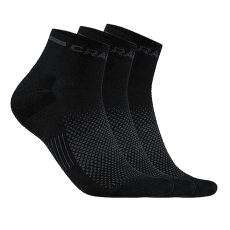 Core Dry Mid 3p Sock 999000 Black