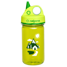 Fľaša Nalgene Grip´n Gulp Sustain Green w/Trail 2182-3712