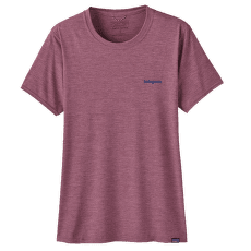 Triko krátký rukáv Patagonia Cap Cool Daily Graphic Shirt Waters Women Boardshort Logo: Evening Mauve X-Dye