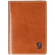 Puzdro Fjällräven Leather Passport Cover Leather Cognac