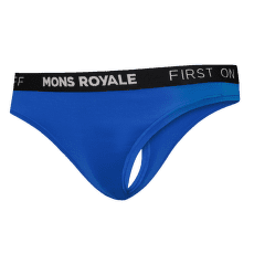 Nohavičky Mons Royale Merino Thong Pop Blue