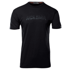Tričko krátky rukáv Aclima LightWool Tee Logo Men Jet Black