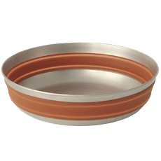 Miska Sea to Summit Detour Stainless Steel Collapsible Bowl - L Bombay Brown