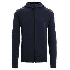 Pulover Icebreaker Central Classic LS Zip Hoodie Men Midnight Navy