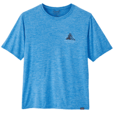 Tričko krátky rukáv Patagonia Cap Cool Daily Graphic Shirt Lands Men Chouinard Crest: Vessel Blue X-Dye