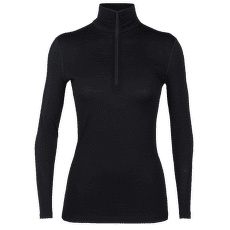 Tričko dlhý rukáv Icebreaker Merino 200 Oasis LS Half Zip Women Black