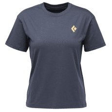 Tričko krátky rukáv Black Diamond Heritage Badge SS Tee Women Charcoal