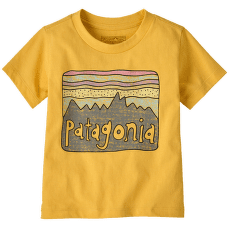 Triko krátký rukáv Patagonia Fitz Roy Skies T-Shirt Kids Nectar Yellow