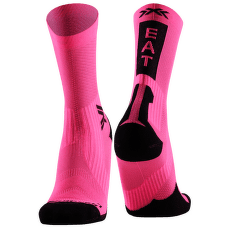 Ponožky X-Bionic X-SOCKS BIKE PERFORM CREW FLUO PINK/X BLACK