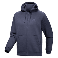 Mikina Arcteryx Emblem Fleece Full-Zip Hoody Men Black Sapphire