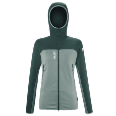 Mikina Millet FUSION GRID HOODIE Women SEAWEED/BOTTLE
