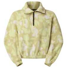 Mikina The North Face MOUNTAIN ATHLETICS FLEECE 1/4 ZIP-PRIN Women MKO LEMON MIST PAINTED MOUNTAINS PRINT