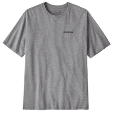 Triko krátký rukáv Patagonia P-6 Logo Responsibili Tee Men Gravel Heather