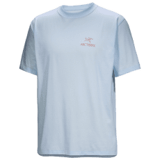 Triko krátký rukáv Arcteryx Kragg SL Cotton Bird Word SS Men Alpine Blue / Stone Red