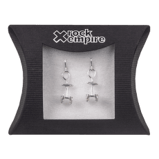 Reklamní předmět Rock Empire Silver earrings - cam stříbrná