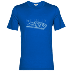 Triko krátký rukáv Icebreaker Tech Lite II SS Tee Alps 3D Men LAZURITE