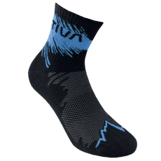 Ponožky La Sportiva TRAIL RUNNING SOCKS Black/Lagoon