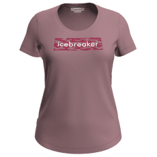 Tričko krátky rukáv Icebreaker Merino 150 Tech Lite II SS Tee Icebreaker Logo Camo Women CRYSTAL