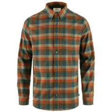 Košile dlouhý rukáv Fjällräven Lappland Stretch Flannel Shirt Men Laurel Green-Autumn Leaf