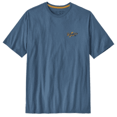 Triko krátký rukáv Patagonia Trail Hound Organic T-Shirt Men Utility Blue