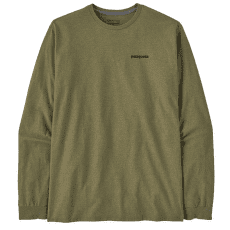 Triko dlouhý rukáv Patagonia Long-Sleeved P-6 Logo Responsibili-Tee Men Buckhorn Green