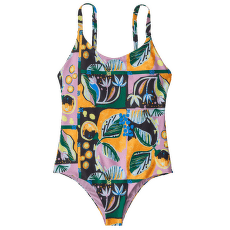 Plavky Patagonia Sunny Tide 1pc Swimsuit Women Island Seeds: Milkweed Mauve