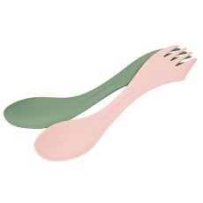 Nádobí Light My Fire Spork Medium 2-pack Bio SandyGreen/DustyPink