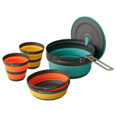 Riad Sea to Summit Frontier UL Collapsible Pot Cook Set w/ 2.2L Pot - [2P] 5 Piece