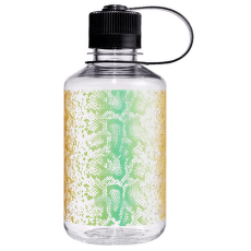 Fľaša Nalgene Narrow-Mouth 500 mL Sustain Clear Rainbow Snake