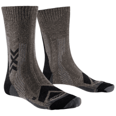Ponožky X-Bionic HIKE PERFORM MERINO CREW BROWN/BLACK