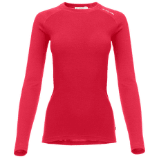 Tričko dlhý rukáv Aclima WarmWool Crew Neck Women Jester Red